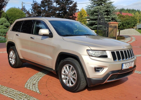 Jeep Grand Cherokee cena 97000 przebieg: 115000, rok produkcji 2014 z Dobra małe 781